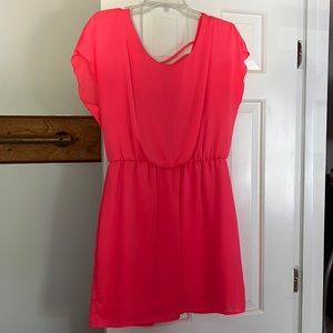 Hot pink TJ MAXX dress
